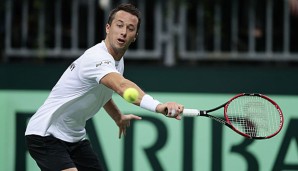 Philipp Kohlschreiber gewann sein Match im Schnelldurchlauf