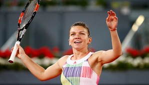 Simona Halep untermauerte ihre Ambitionen für die French Open