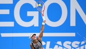 Angelique Kerber hofft, dass ihr Aufschlag so stark ist, wie vor der Verletzung