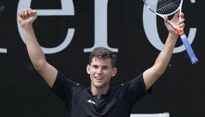 Dominic Thiem steht im Finale des ATP-Turniers von Stuttgart