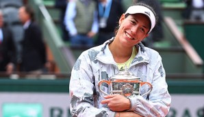 Garbine Muguruza gewann in Paris ihren ersten Grand Slam-Titel