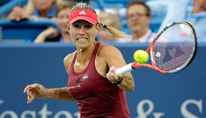 Angelique Kerber könnte in Cincinnati die Führung in der Weltrangliste übernehmen