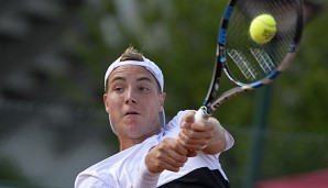 Jan-Lennard Struff hatte mit Andreas Seppi aus Italien keine großen Schwierigkeiten