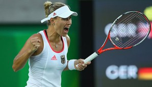 Angelique Kerber fehlen in Rio noch zwei Siege bis zur Goldmedaille