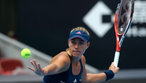 Angelique Kerber gewann in der ersten Runde sicher in zwei Sätzen