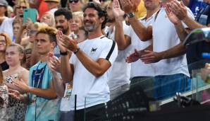 Patrick Mouratoglou kümmert sich als Mentor auch ein wenig um Jungstar Stefanos Tsitsipas.