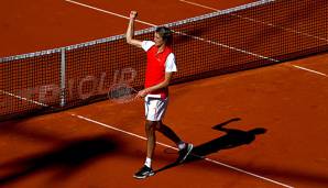 Alexander Zverev steht beim Heimturnier in Hamburg im Achtelfinale.