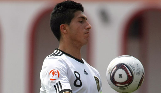 Emre Can spielt bei der U-17-WM als Mittelfeldregisseur groß auf