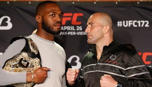 Bei UFC 172 tritt Glover Teixeira auf Jon Jones