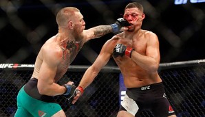 Conor McGregor und Nate Diaz ließen ihren Worten gleich zweifach Taten folgen