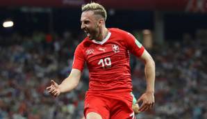 Josip Drmic traf bei der WM für die Schweiz im Spiel gegen Costa Rica