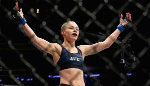 Unter anderem tritt Rose Namajunas gegen Jessica Andrade an.