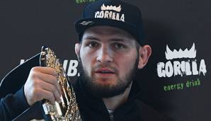 Khabib will seinen Titel im Leichtegwicht verteidigen.