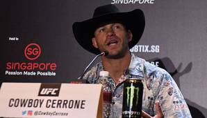 Donald Cerrone hat bislang 23 UFC-Kämpfe gewonnen.