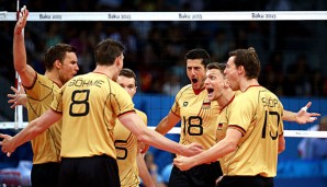 Die deutsche Volleyballer haben erneut mit 3:0 gewonnen