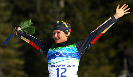 Simone Hauswald gewann im Massenstart von Vancouver die Bronzemedaille