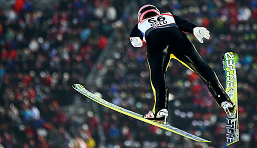 Sprang in der Qualifikation für Lahti Tagesbestweite: Severin Freund