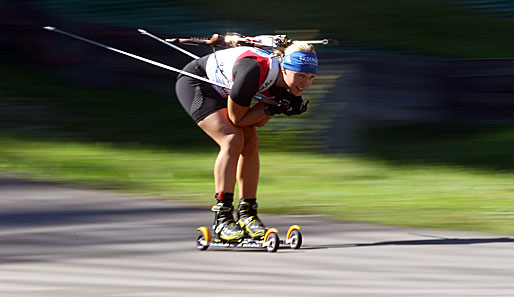 Magdalena Neuner hat sich in Ruhpolding den deutschen Meistertitel im Massenstart gesichert