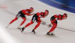 Patrick Beckert, Robert Lehmann und Moritz Geisreiter stellten einen neuen deutschen Rekord auf