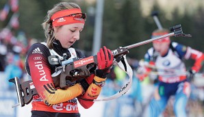 Franziska Preuß landete als beste Deutsche auf Platz vier