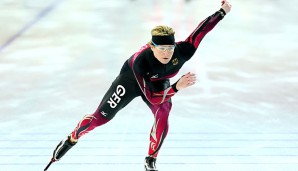 Claudia Pechstein trainiert bereits in Sotschi