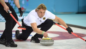 John Jahr und die deutschen Curler mussten in Peking die dritte Niederlage in Folge hinnehmen