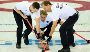 Die deutschen Curler um John Jahr mussten bei der WM in Peking einen Rückschlag hinnehmen