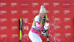 Lindsey Vonn hat sich einen Platz in den Geschichtsbüchern gesichert