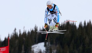 Tobias Stechert brach seine zweite Trainingsfahrt nach einem Sprung ab