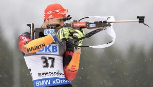 Arnd Peiffer bewies am Schießstand ein sicheres Händchen