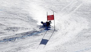 Nach diesem Sturz ist die WM für Bode Miller beendet