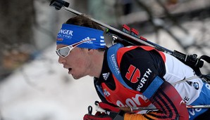 Simon Schempp war auf Platz acht bester Deutscher im Massenstart