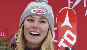 Mikaela Shiffrin hatte sich im Dezember einen Bänderriss zugezogen