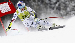 Gestern noch verletzt, heute schon wieder auf der Piste: Lindsey Vonn