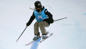 Giulia Tanno holte sich den Sieg beim Freeski-Event