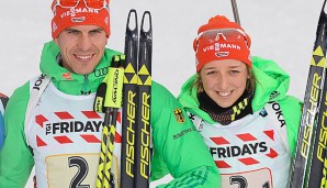 Arnd Peiffer und Franziska Preuß sollen im Massenstart wieder antreten