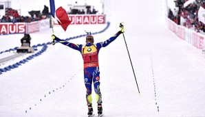 Martin Fourcade gewann den Gesamtweltcup fünfmal in Folge