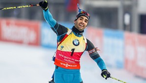 Martin Fourcade war wieder mal nicht zu schlagen