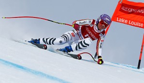 Viktoria Rebensburg war mit ihrer Leistung in Lake Louise nicht zufrieden