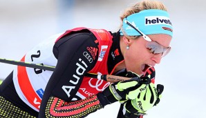 Nicole Fessel verpasste mit Steffi Böhler das Podium