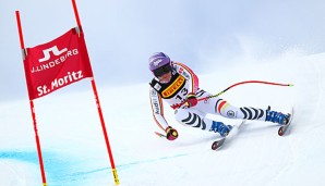 Viktoria Rebensburg hat eine Medaille im Super-G nur hauchzart verpasst