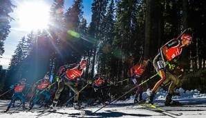 Biathleten enttäuschen bei Fourcade-Sieg