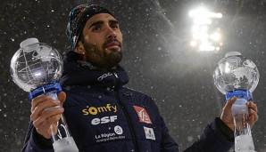 Martin Fourcade gewinnt auch die kleine Kristalkugel im Sprint-Weltcup.