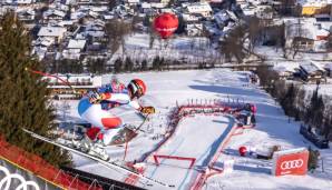 2022 werden zwei Abfahrten auf der Streif in Kitzbühel ausgetragen.