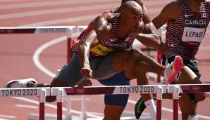 Damian Warner verbesserte mit 13,46 Sekunden die olympische Zehnkampf-Bestmarke von Frank Busemann von Atlanta 1996 über die 110 Meter Hürden um eine Hundertstel.