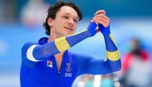 Nils van der Poel hat seine zweite Goldmedaille in Peking gewonnen.