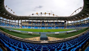 In diesem Stadion wird das Fußball-Turnier stattfinden