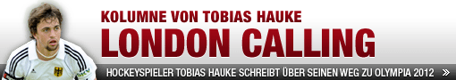 Tobias Hauke, Hockey, London, Kolumne