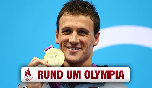 Ryan Lochte holte sich die Goldmedaille über 400 Meter Lagen