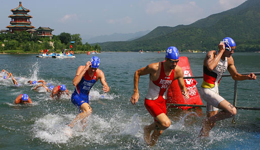 Welcher Triathlet steht in London am Ende ganz oben?